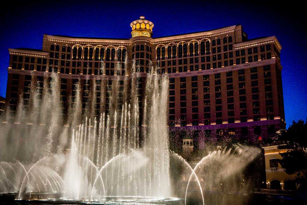 Bellagio Fontainen